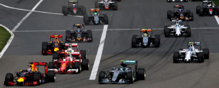 Chinese GP: Rosberg first, Vettel second and Kvyat third